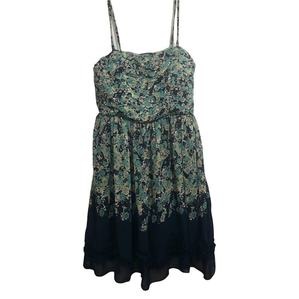 Lauren Conrad Spaghetti Strap Dress Ruffles at Hem